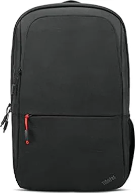 Lenovo Men Backpack, Black, 18.3" x 11.4" x 4.3"