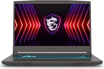 MSI Thin A15 Gaming Laptop, 15.6" FHD 144Hz, AMD Ryzen 5 7535HS, GeForce RTX 3050, 16GB DDR5, 512GB SSD, Wi-Fi 6E, Windows 11 Home, B7UC-473US
