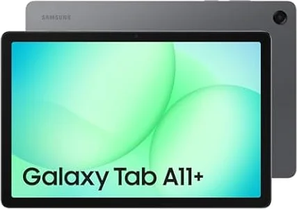 Samsung Galaxy Tab A11+ 128GB Gray (CAD Version) | 11" Android Tablet, External Storage Support, Headphone Jack, 25W Fast Charging