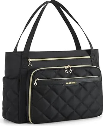 BAGSMART 15.6 Inch Laptop Bag Teacher Tote Bag with Insulated Pocket | Computer Bag Nurse Bag