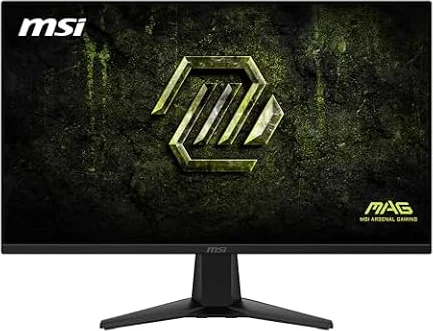msi MAG 275QF E20 27-inch 2560 x 1440 (WQHD) Gaming Monitor, 200Hz, AMD Adaptive Sync, HDR Ready, HDMI, VGA Port, VESA Mountable, Tilt, 4-Side Slim Bezel, 0.5ms, Black