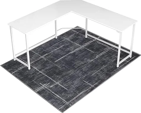 Office Chair Mat for Hardwood Floor&Tile Floor 48"X 60" | Heavy Duty Desk Chair Mat for Hard Floors, Under Desk Rug for Rolling Computer Chair,Anti Slip,Low Pile Carpet Protector