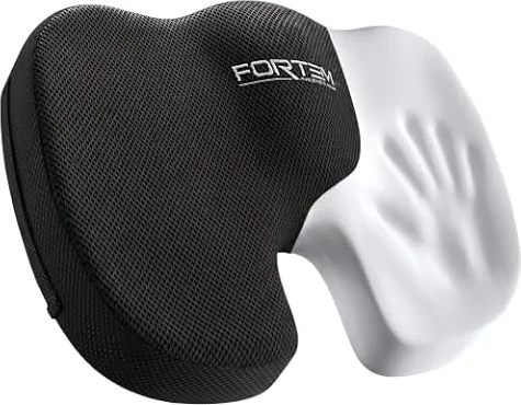 FORTEM Seat Cushion, Office Chair Cushion, Memory Foam Car Seat Cushion for Comfortable Sitting