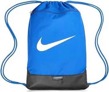 Nike Unisex Adult Brasilia 9.5 Training Gym Sack, Game Royal/Black/White, Medium