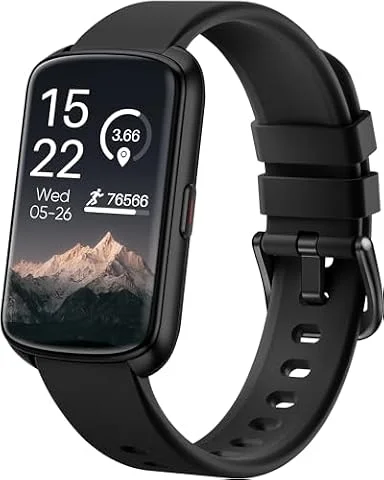 Fitness Tracker, Smart Watch for Women Men with 24/7 Heart Rate/Blood Pressure/Blood Oxygen Monitor,Sleep Tracker,Step & Calorie Counter, IP68 Waterproof Fitness Watches Compatible with Android&iPhone