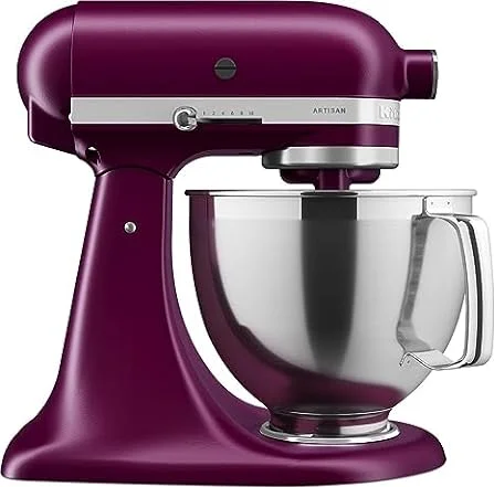 KitchenAid 2022 Colour Of The Year Beetroot Stand Mixer, Beetroot, KSM195PSBE