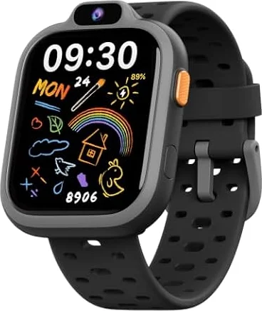 BIGGERFIVE Kids Smart Watch, Fitness Watch with Camera for Boys Girls 3-14