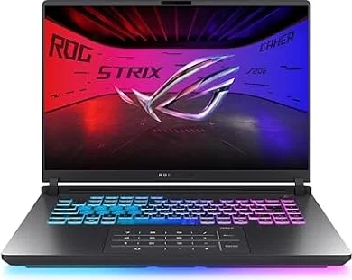 ASUS ROG Strix G16 Gaming Laptop, 16”, NVIDIA® GeForce RTX™ 5060, Intel® Core™ Ultra 7 255HX, 32GB, 1TB, Wi-Fi 7, Windows 11 Home, G615LM-AS76-CA