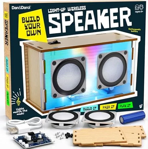 DIY Wireless Speaker Making Kit - 10 Year Old Boy Gifts - Teen Boy Gifts