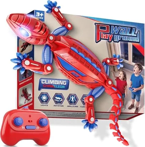 Wall Climbing Gecko Toy Birthday Gift for Boy Age 4 5 6 7 8 9 10+ Year Old